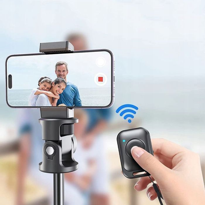 Tech-Protect L03S Bluetooth Selfie Stick Tripod Black