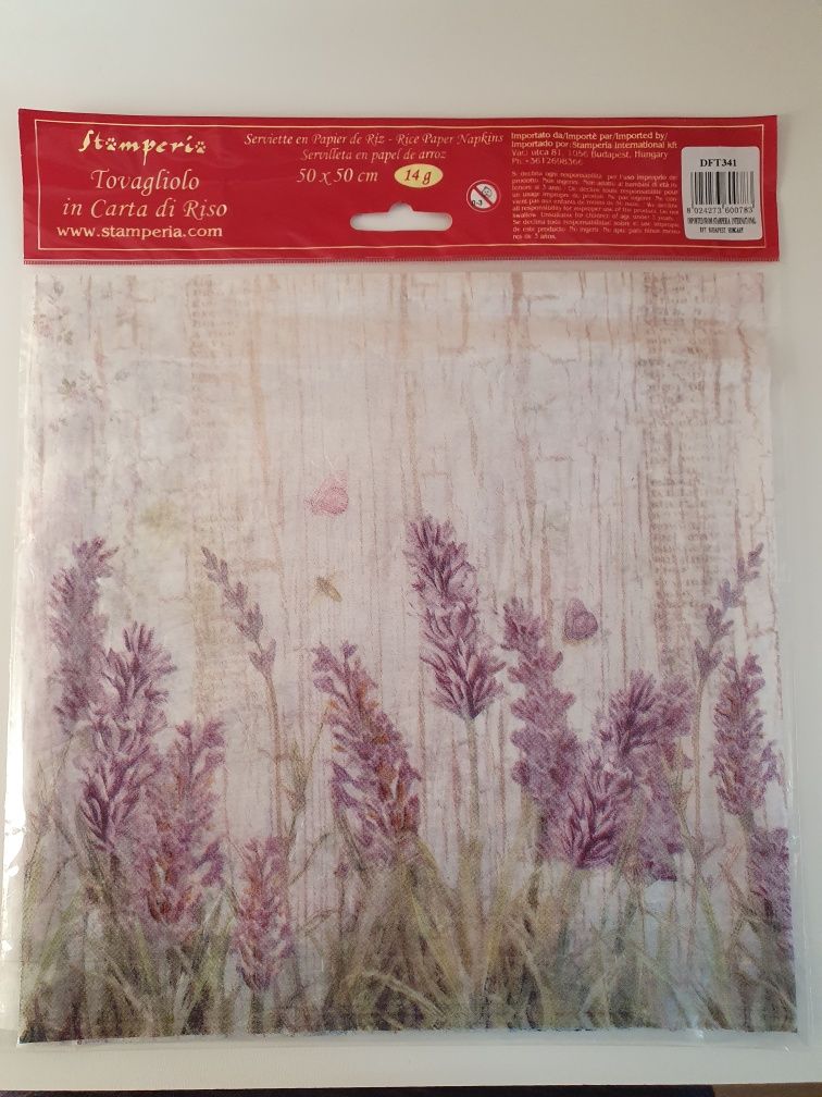 Papier ryżowy i chusteczki do decoupage ( zestaw nr 2 )