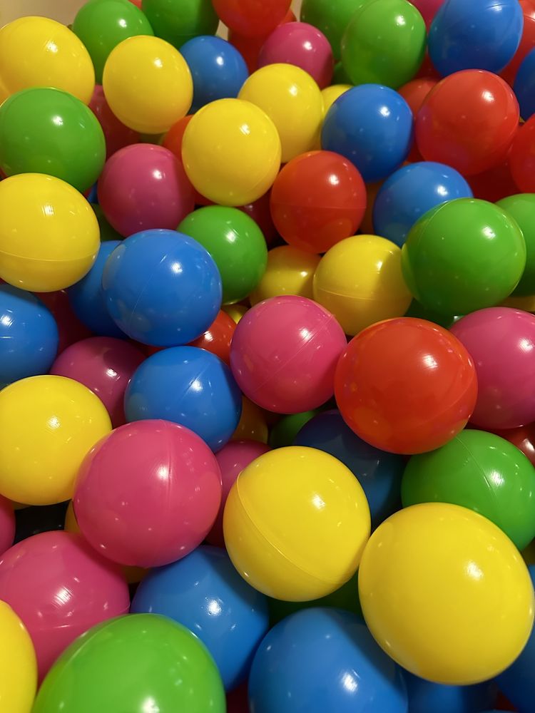 Кульки для сухого басейну мʼячики мячик шарики для сухого бассейна