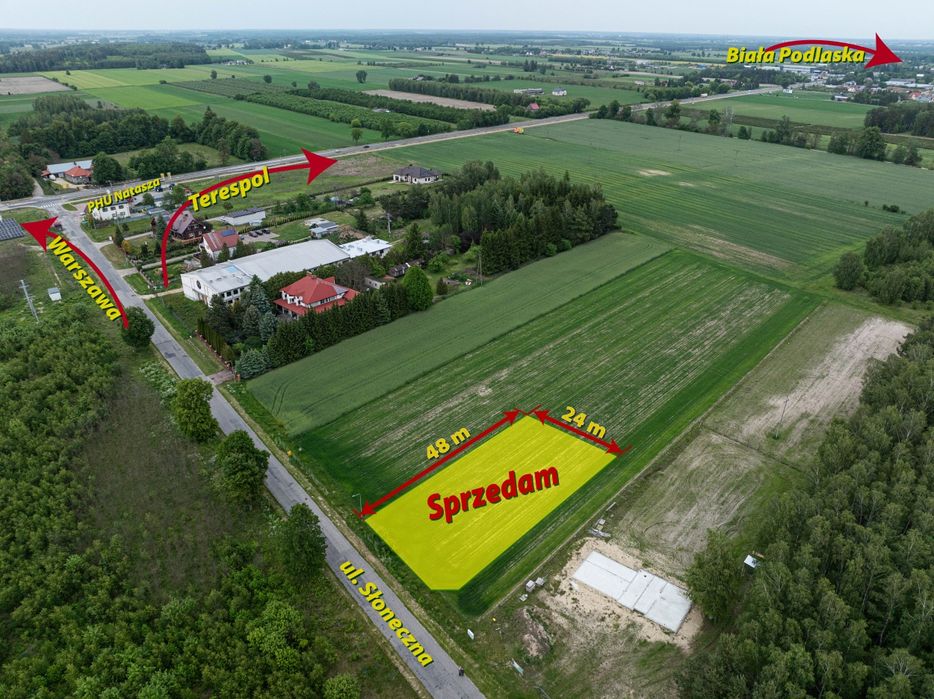 Piękna działka budowlana w Styrzyńcu - SPRZEDAM