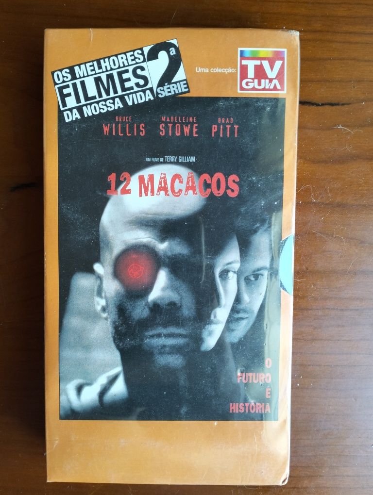 Antiga VHS "12 Macacos"