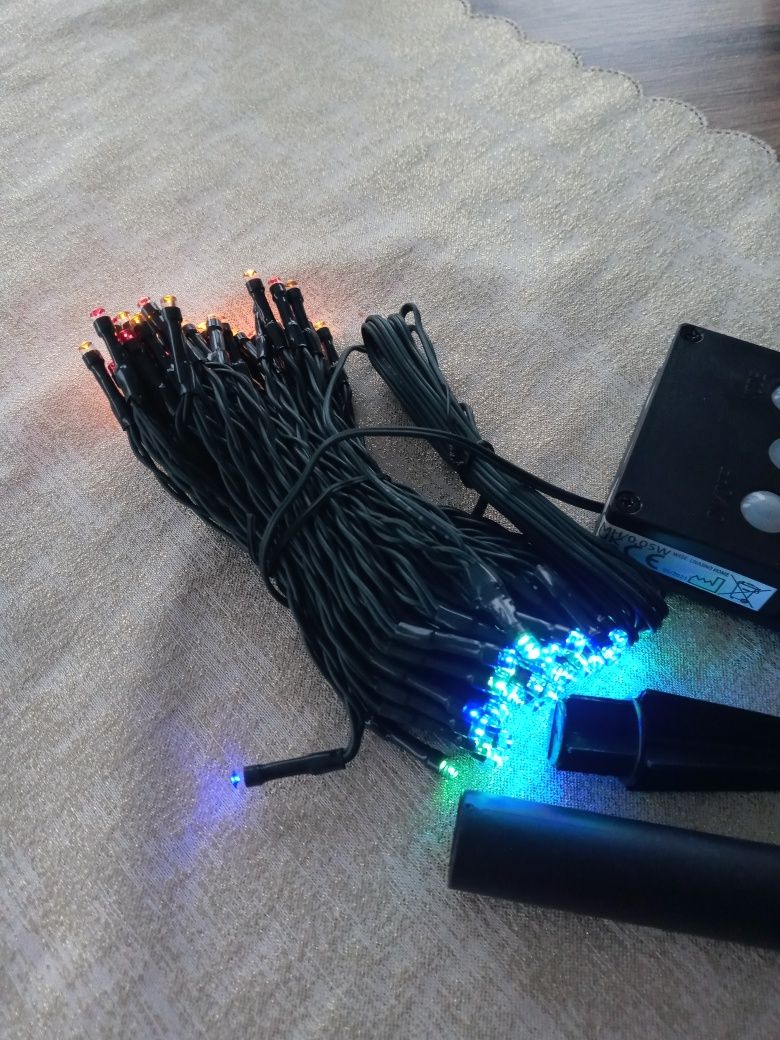 Lampki choinkowe led , solarne,