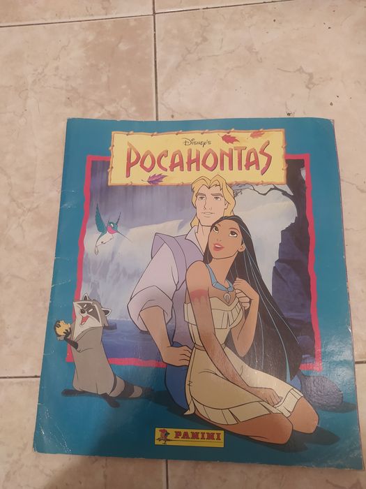 Panini Sticker Album Book Disney's Pocahontas