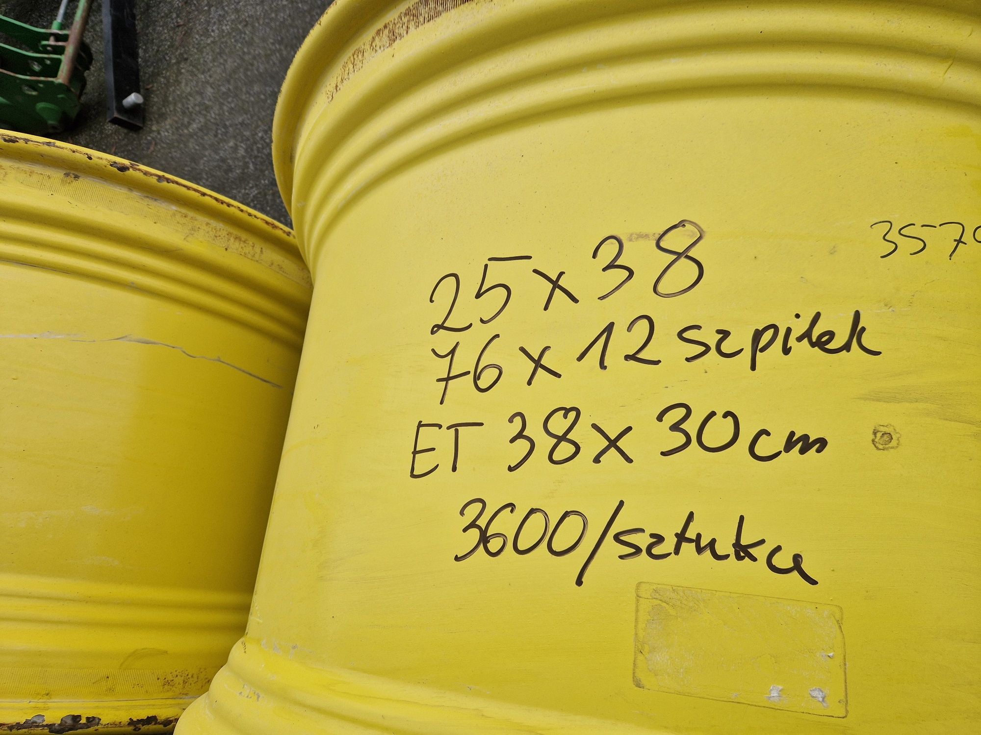 Felga 23x38 John deere 25x38 casse
