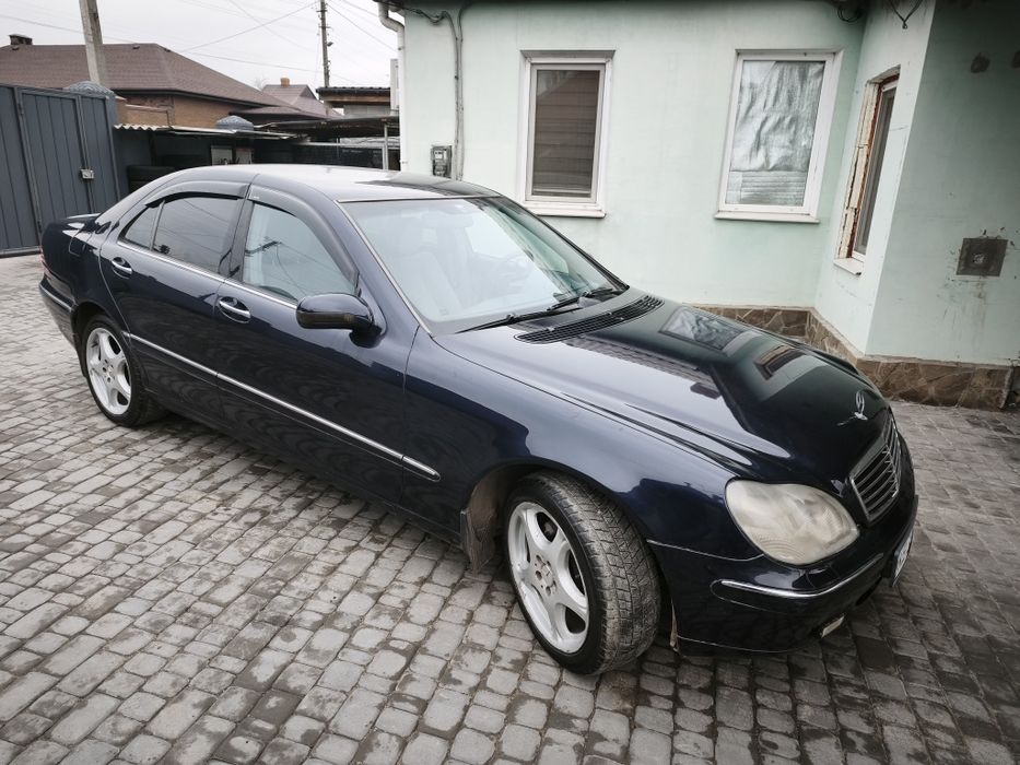 Mercedes s-class w220 2002 год, с мотором 3.2 газ/бензин