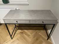 Toaletka / konsola / biurko kolor szary beton loft