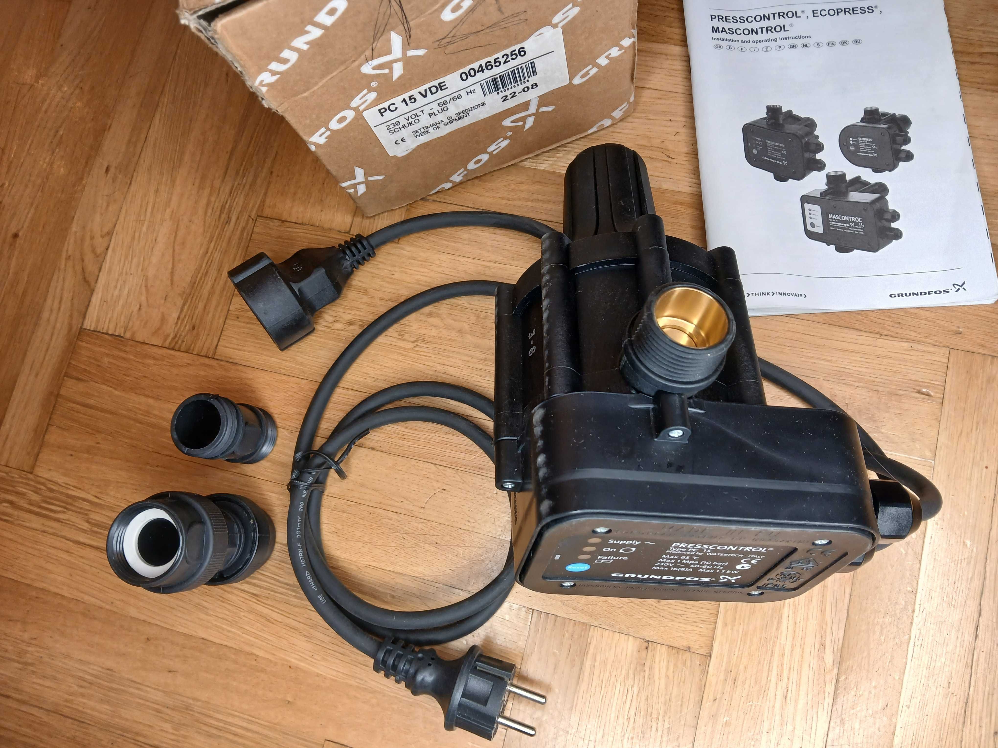 łącznik, presostat,sterownik ciśnienia,LCA PM1 Grundfos zab. suchobieg
