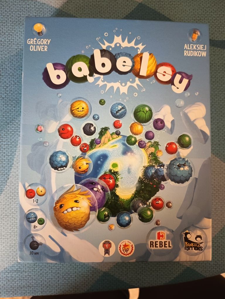 Gra planszowa dla dzieci logiczna Bąbelsy +8