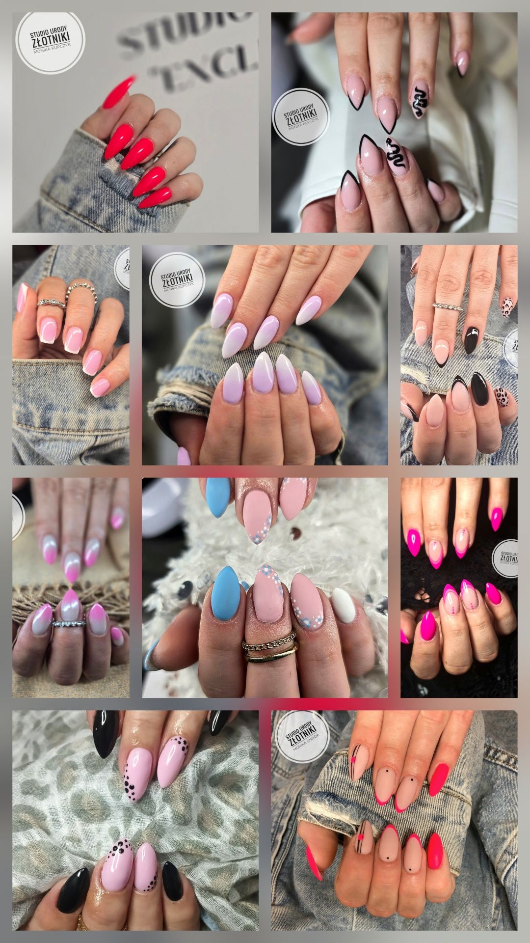 Manicure hybrydowy,żelowy,paznokcie zdobione,pedicure,Wrocław-Złotniki