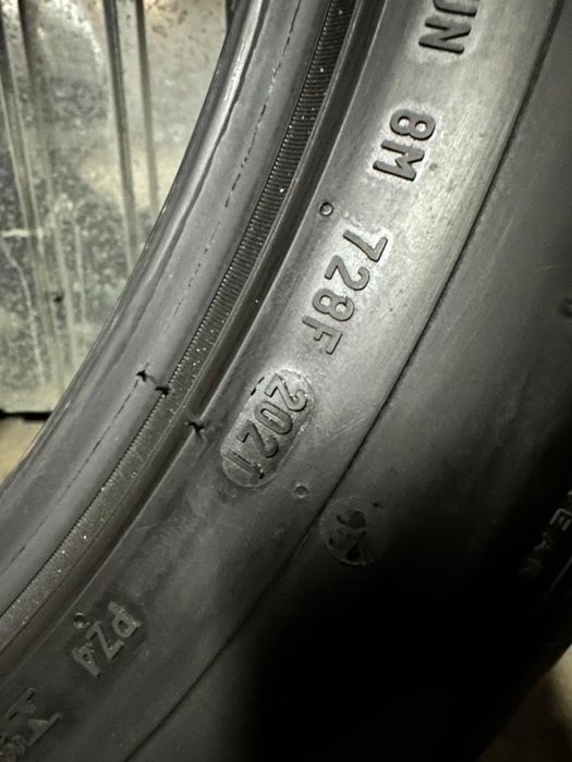 Резина Pirelli PZero PZ4 285/45 315/40 R21 2021р. різноширока ІДЕАЛЬНА