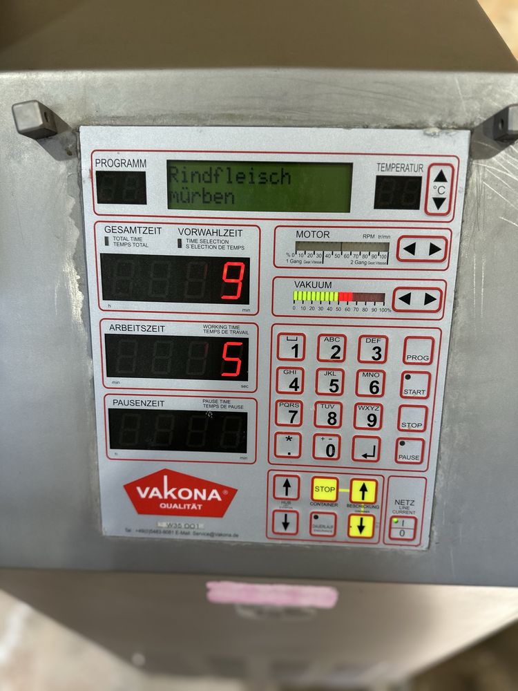 Вакуумна мішалка Vakona 125ESK