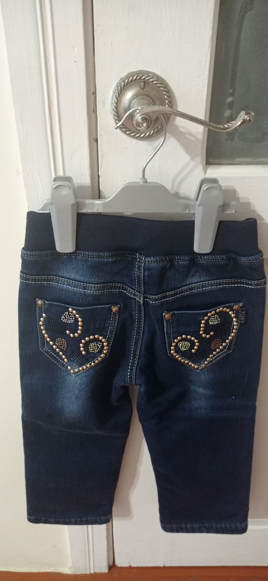 Утеплені джинси для дівчинки