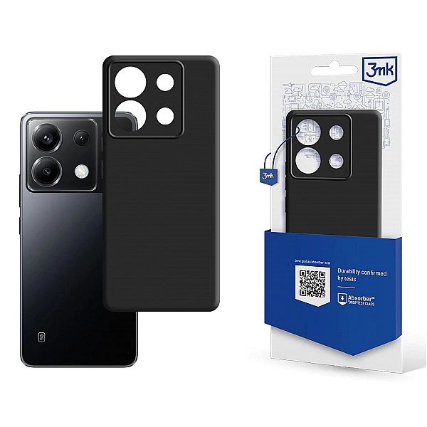 Etui 3mk Matt Case na Xiaomi Poco X6/5G - czarne