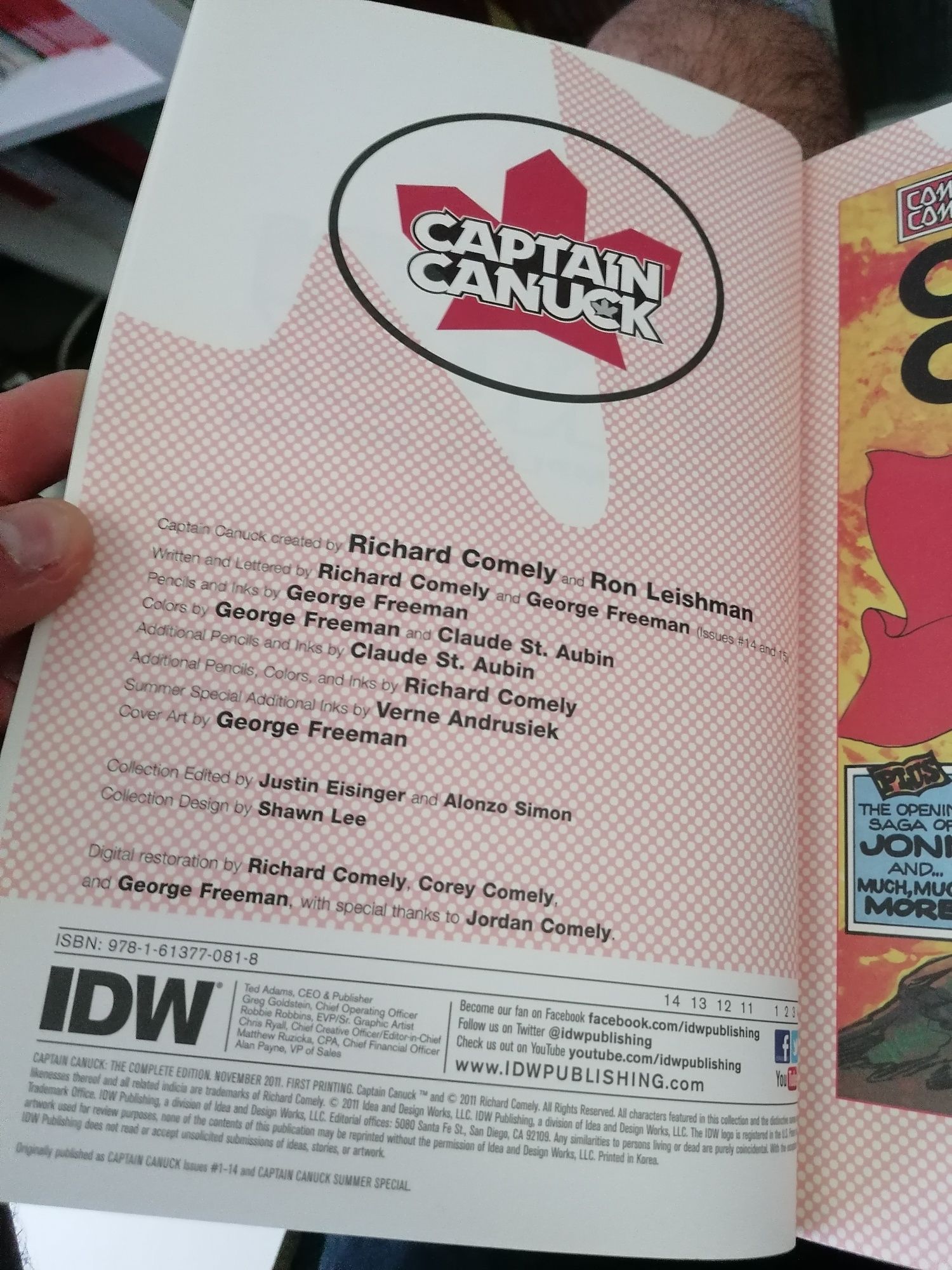 Captain Canuck - The complete edition