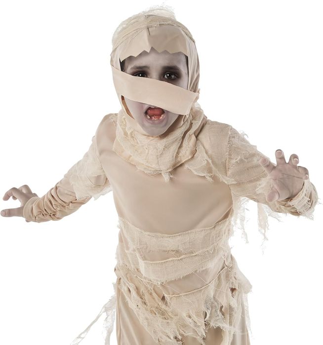 Strój Duch Halloweenowy dla dorosłych imprezowy Rozmiar L 10-12 Lat