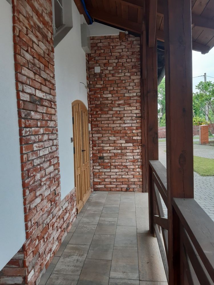 Płytki z cegły rozbiórkowej stara cegła cięte lico retro loft