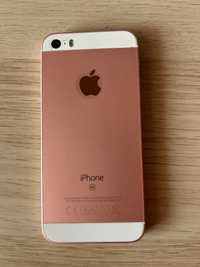 Vendo iPhone SE, em bom estado. Cor de rosa.