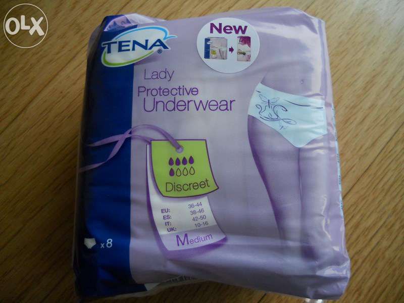 Tena lady protective underwear tam. m (8 unidades)