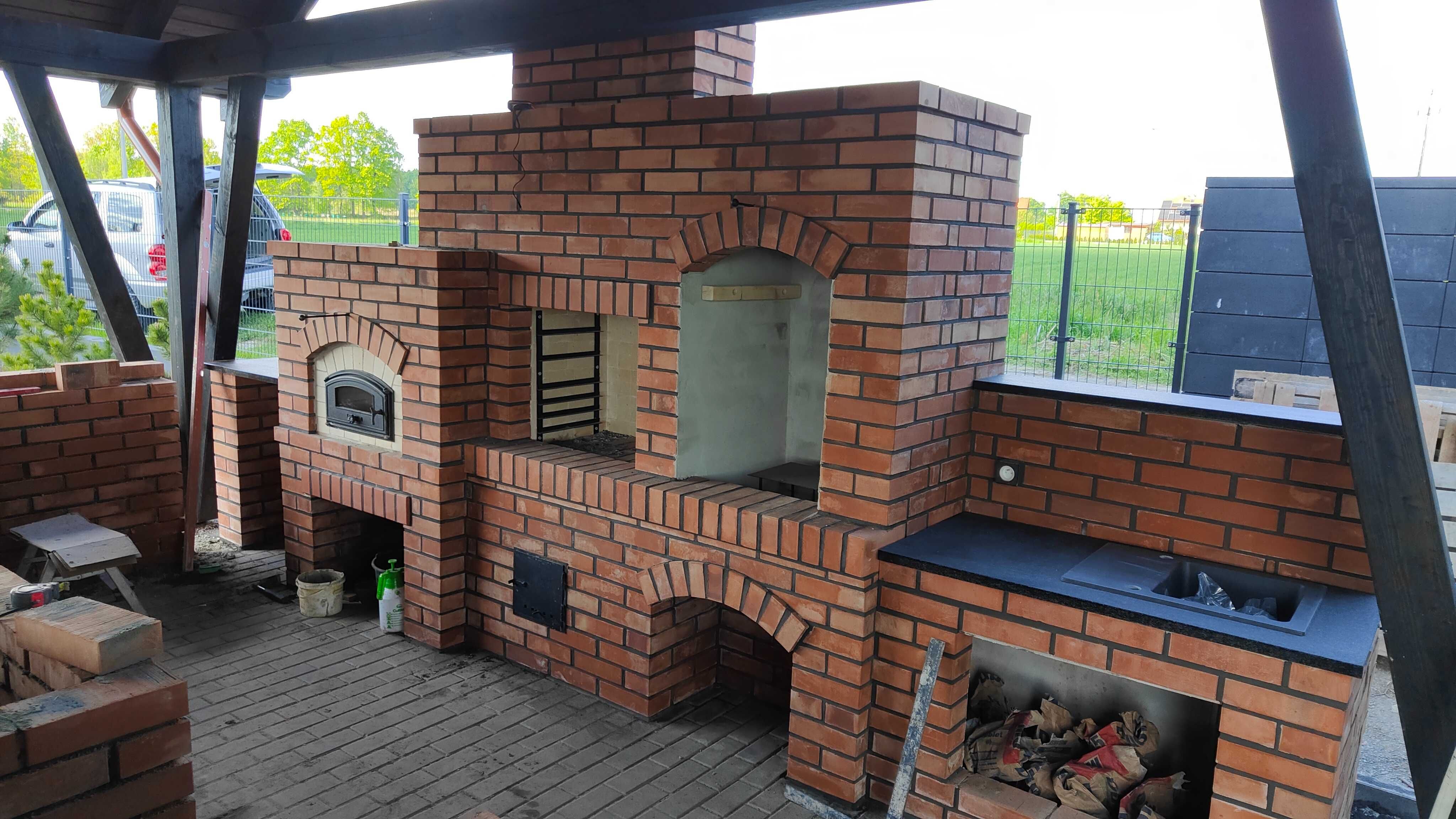Grill ogrodowy – Wędzarnia, Grill, Piec do chleba i pizzy!