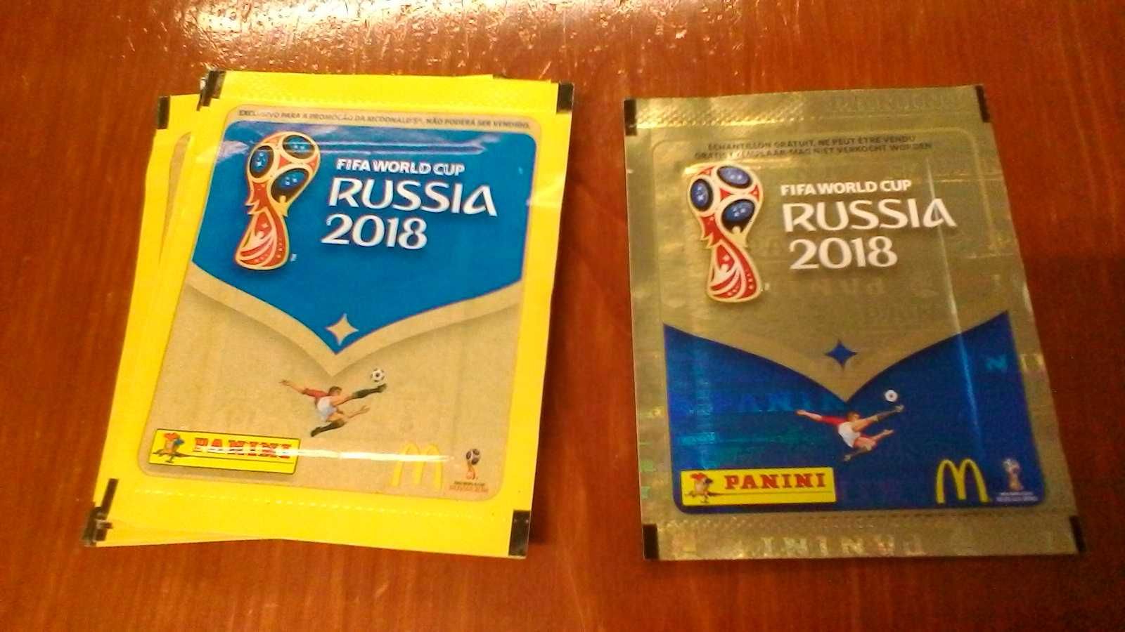 Saquetas Fifa World Cup Qatar 2022 (GRÁTIS) Fifa World Cup Rússia 2018