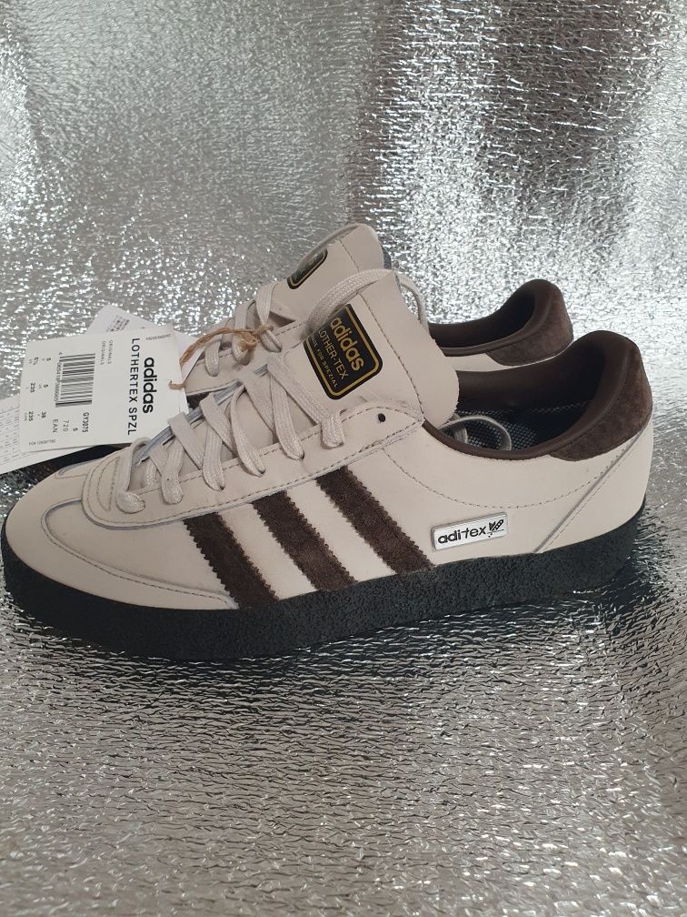 Adidas lothertex spzl mist stone dark brown core black