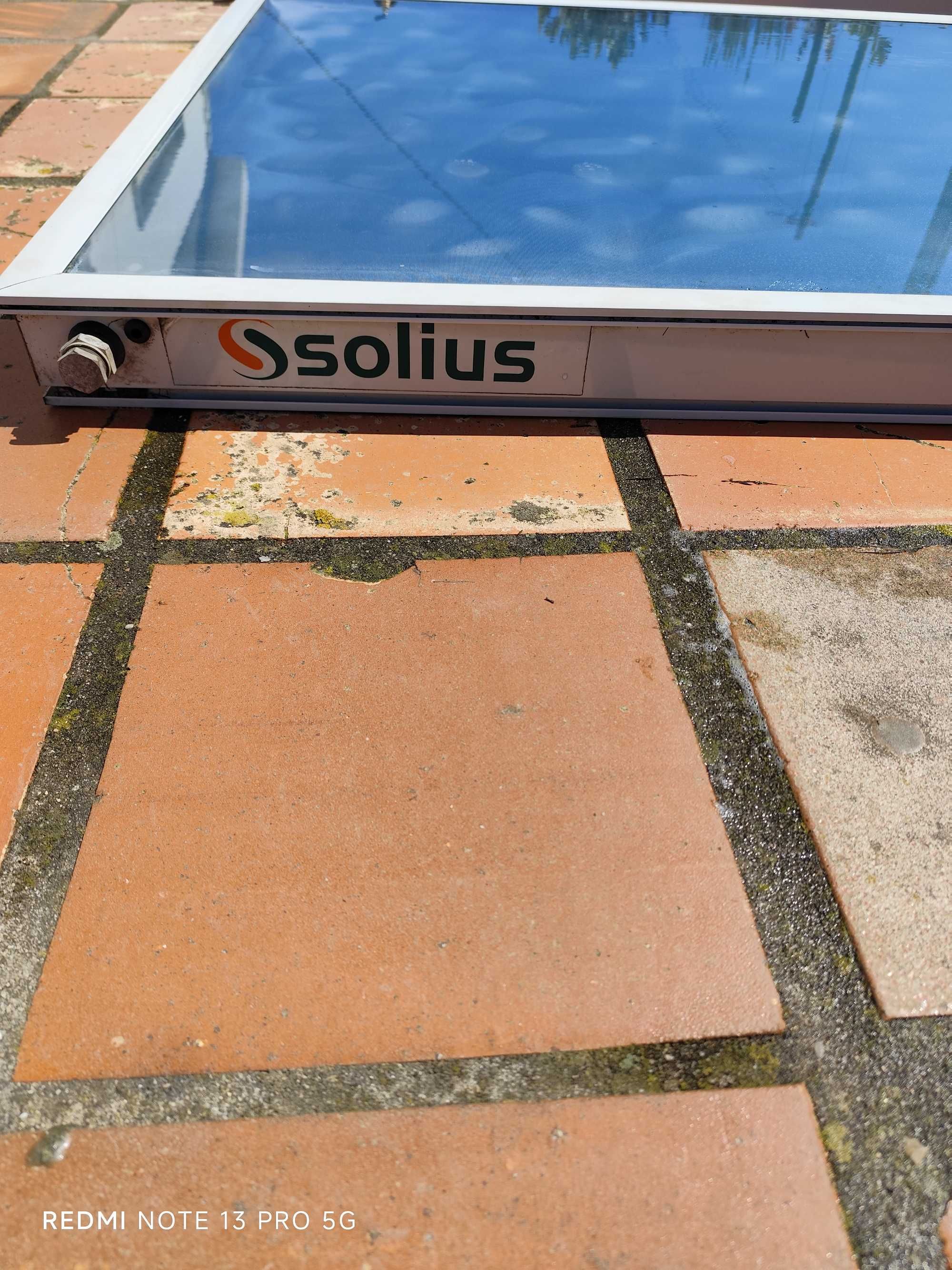Placas solares aquecimento agua