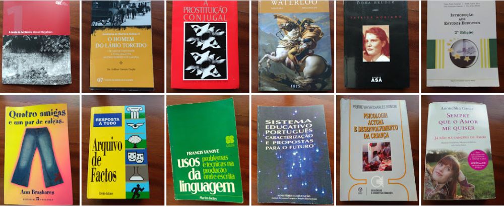 Livros diversos: juvenis, adultos, educação, saúde...