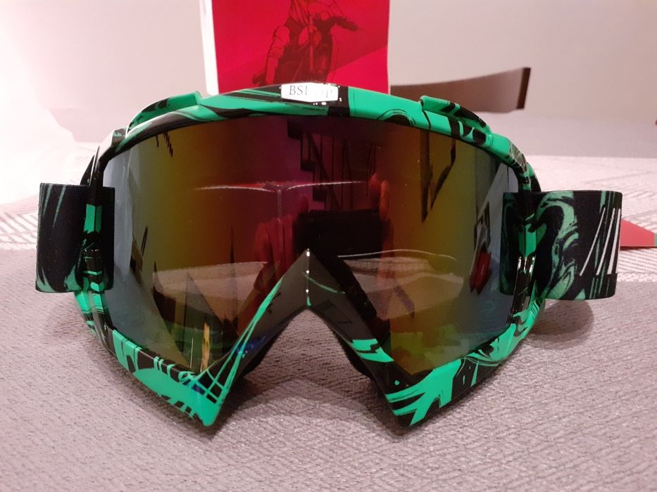 Óculos de motocross/BTT novos impecáveis