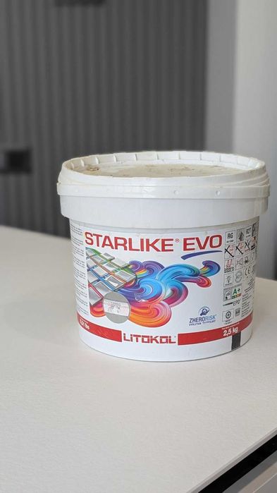 Заповнювач для швів Litokol Starlike Evo 115 епоксидний 2-компонентний