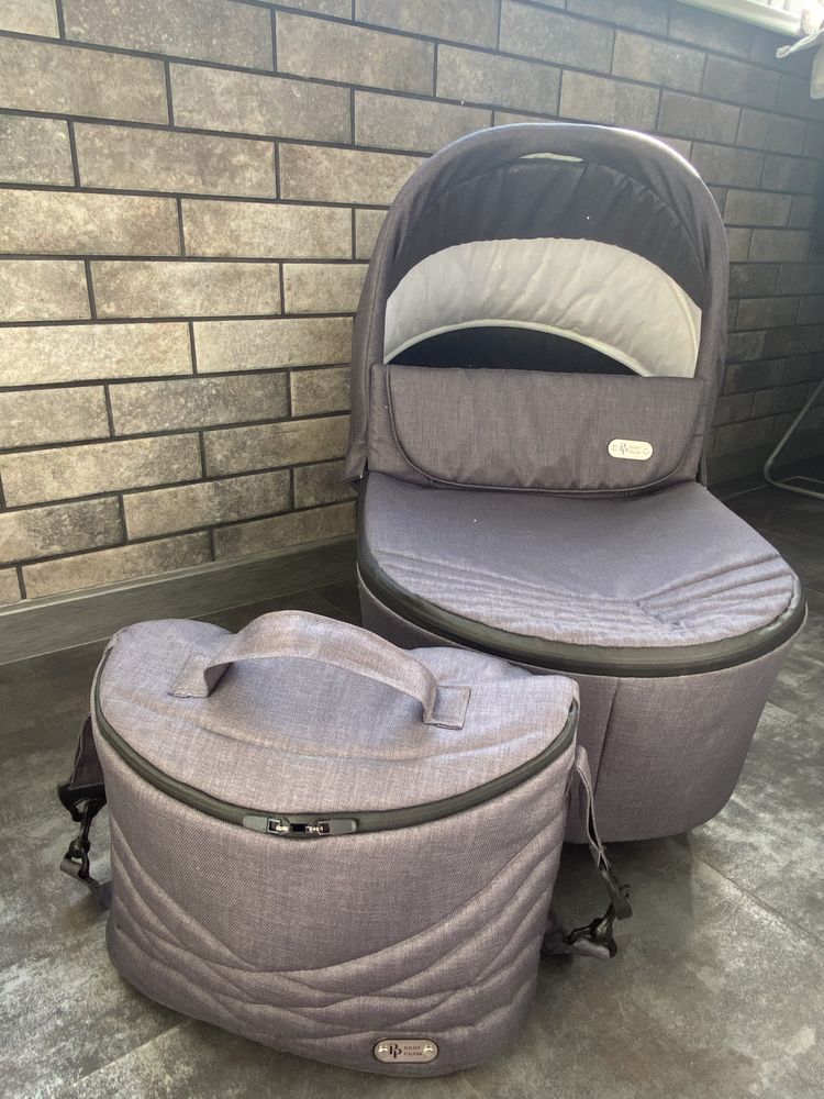 Коляска 2в1 Baby Pram Bailey Premium Graphite Textile Польща
