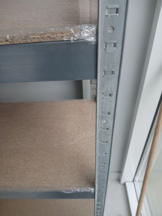 Металевий стелаж 0,8на0,8 1 штука