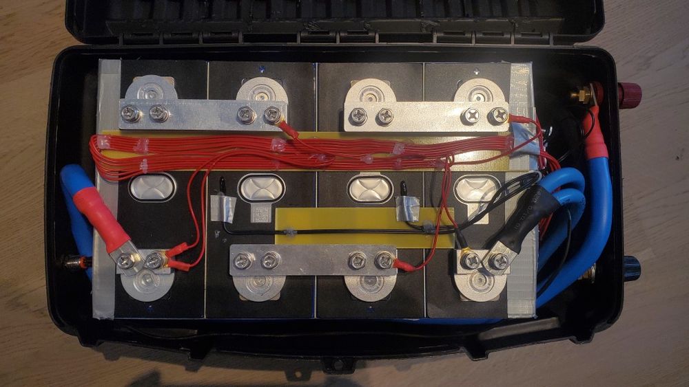 Lifepo4 батарея 12 вольт 280ah збірка smart bms, активний балансир