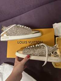Louis vuitton glitter блестящие кроссовки