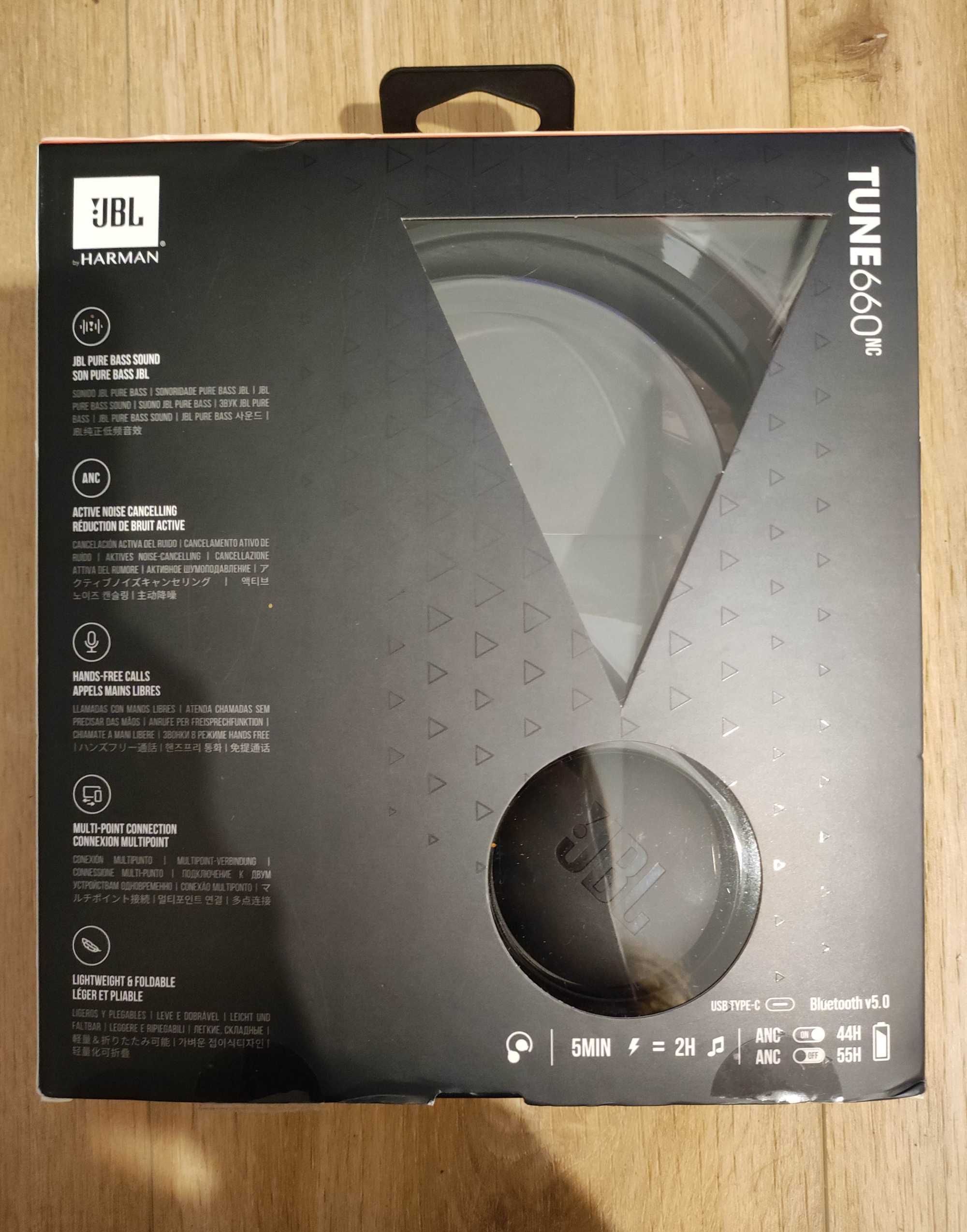 NOWE słuchawki JBL Tune 660nc