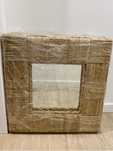 Espelho em rattan 54x54