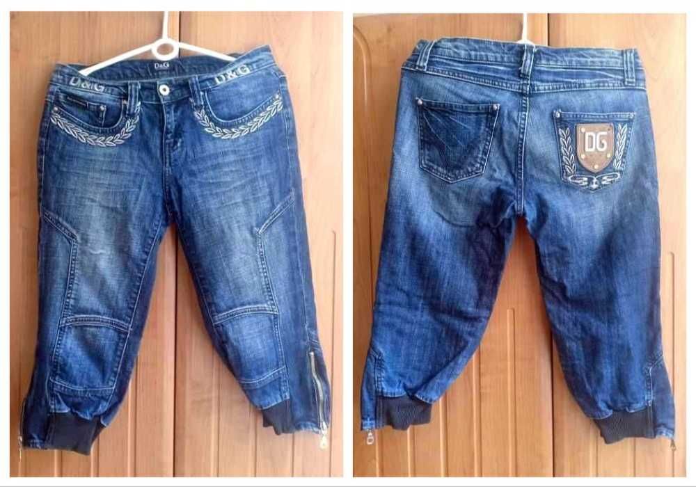 Бриджи, капри джинсовые