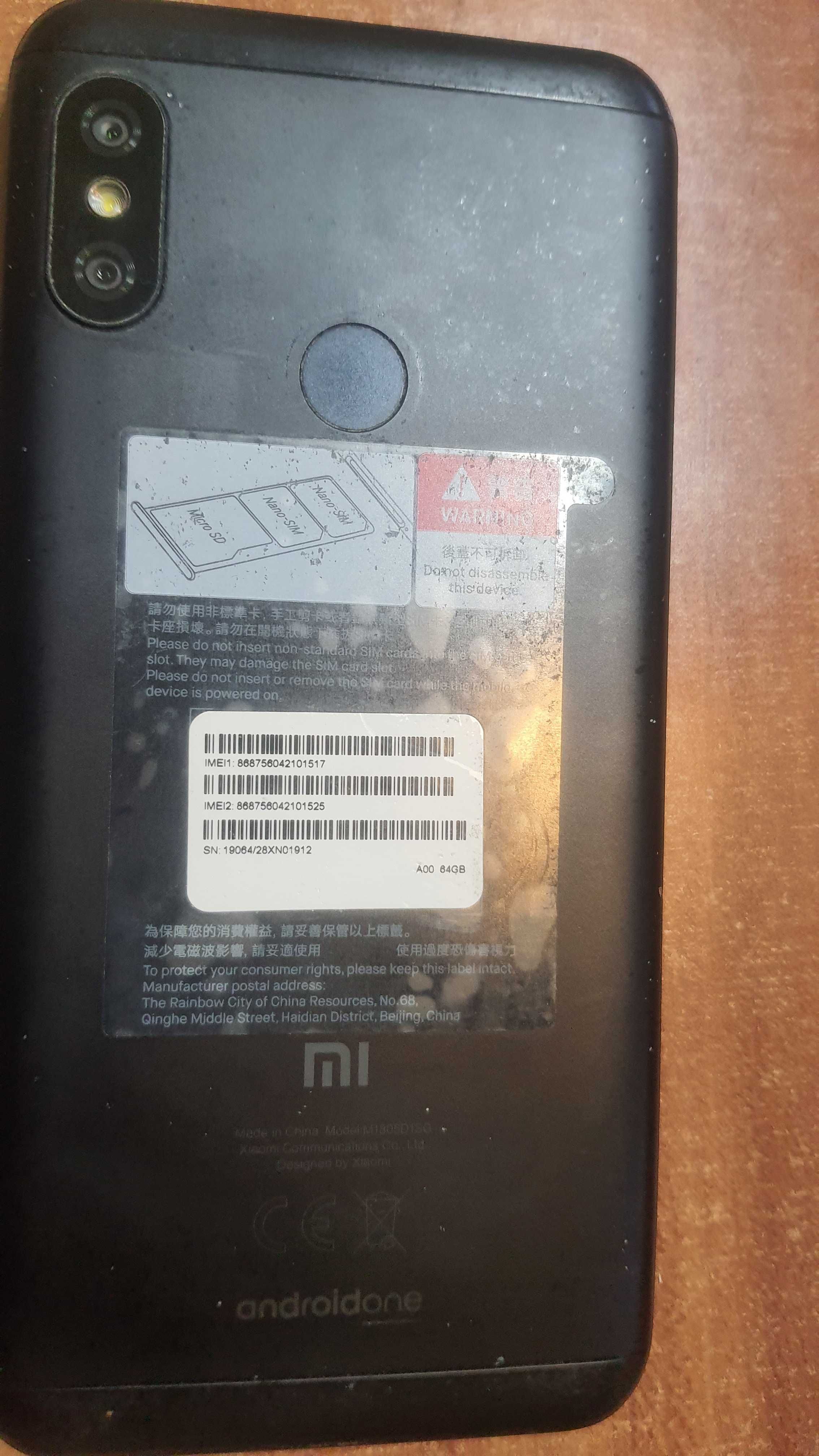 Telefon Xiaomi Mi A2 Lite używany