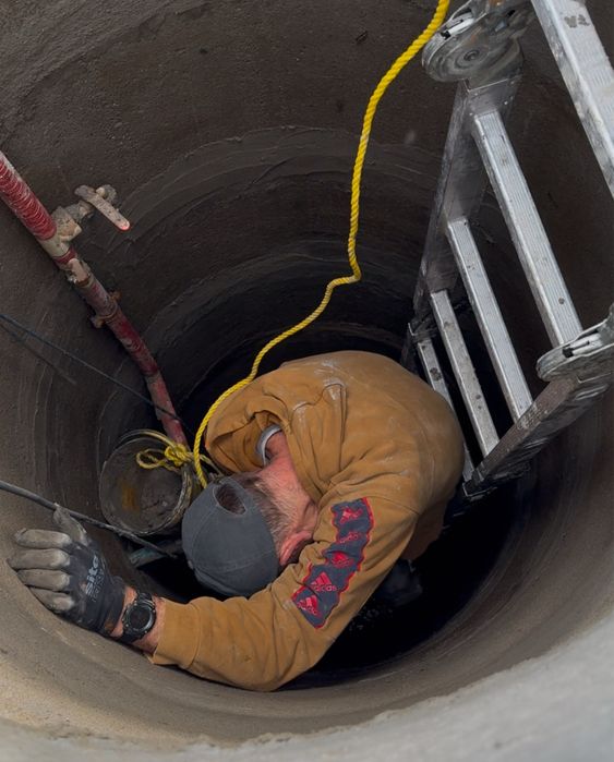 Uszczelniane, czyszczenie studni