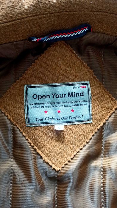 Płaszcz męski kamel