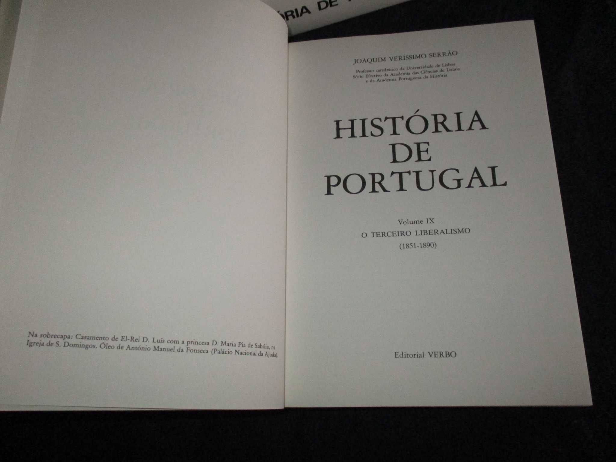 Livros História de Portugal Joaquim Veríssimo Serrão Verbo