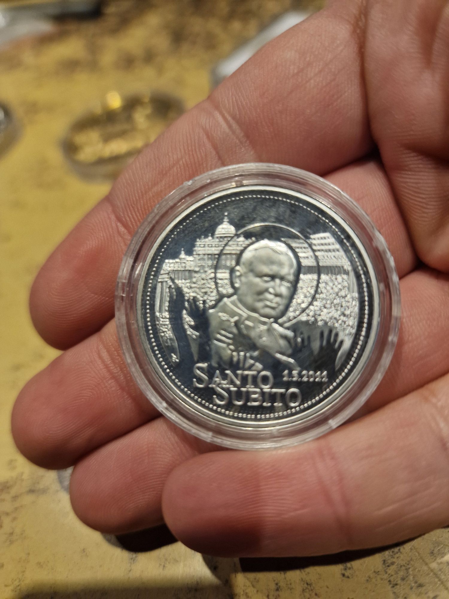 Medal/monety  Jan Paweł/liberty