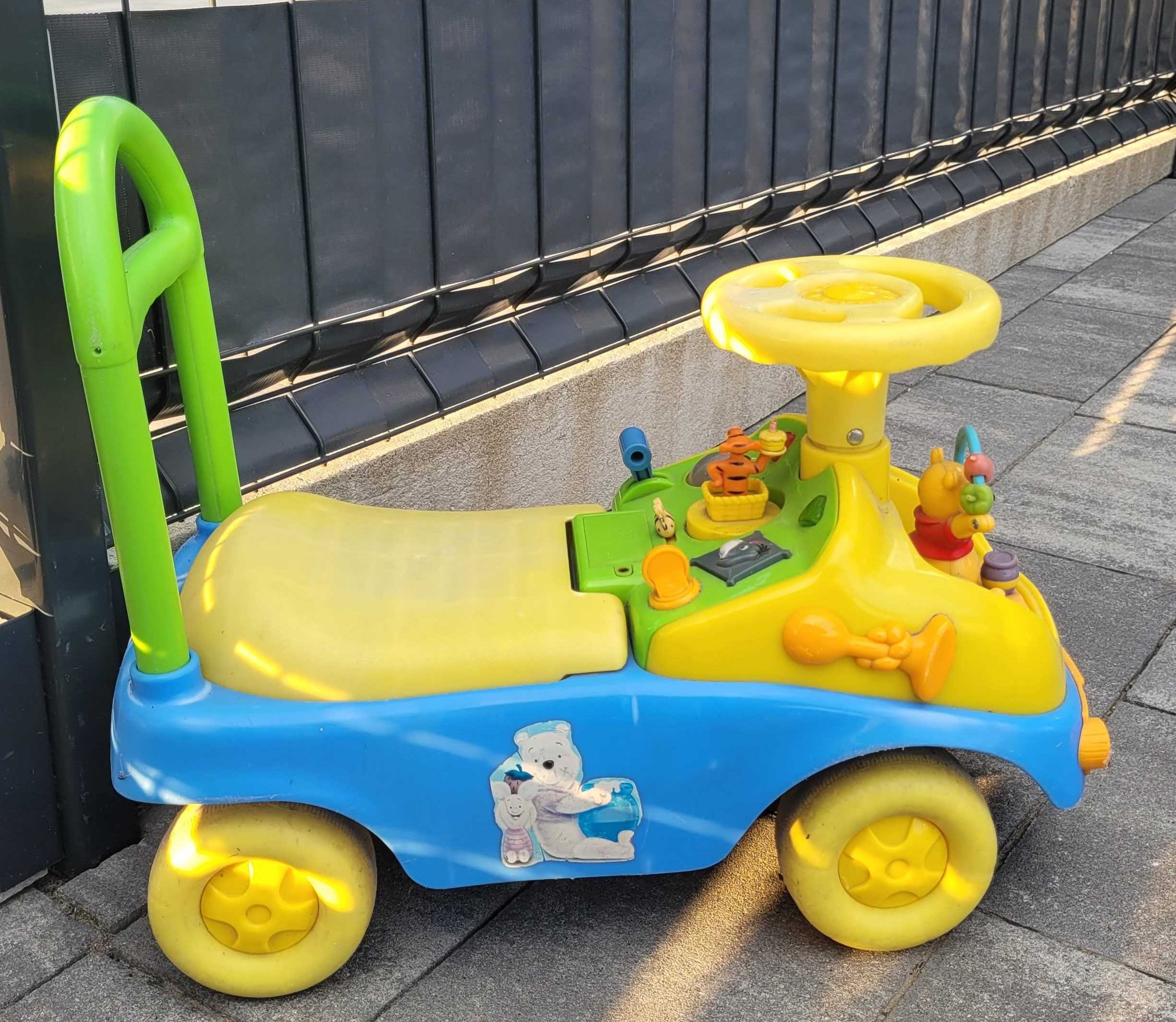 Jeżdzik, pchacz, auto