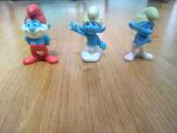 3 bonecos smurfs