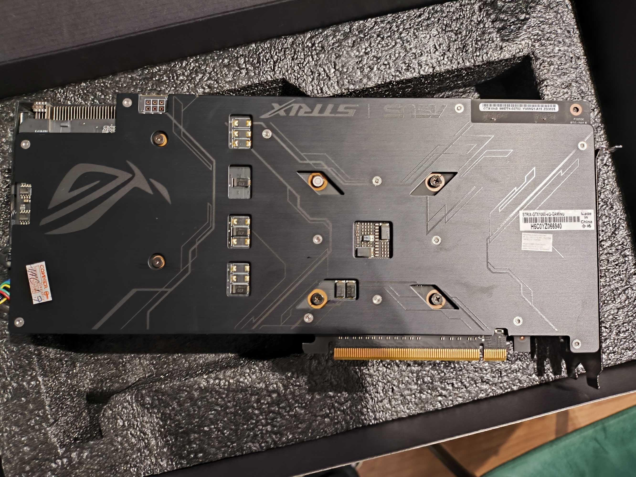 Asus GTX 1060 Strix Gaming z 6GB GDDR5
