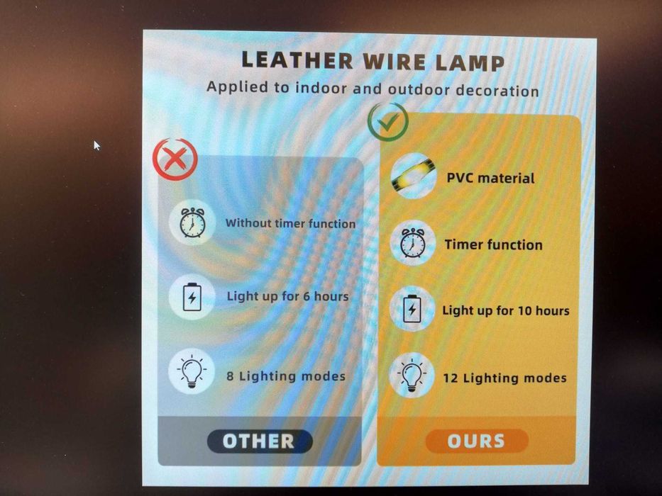 Luzes decorativas de NATAL coloridas para exterior, 32mt e 102metros