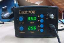 Термовоздушная паяльная станция Lukey 702.