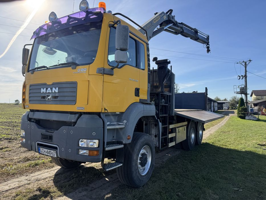 MAN TGA 26-430 6x6 wywrotka  hydroburta  HDS