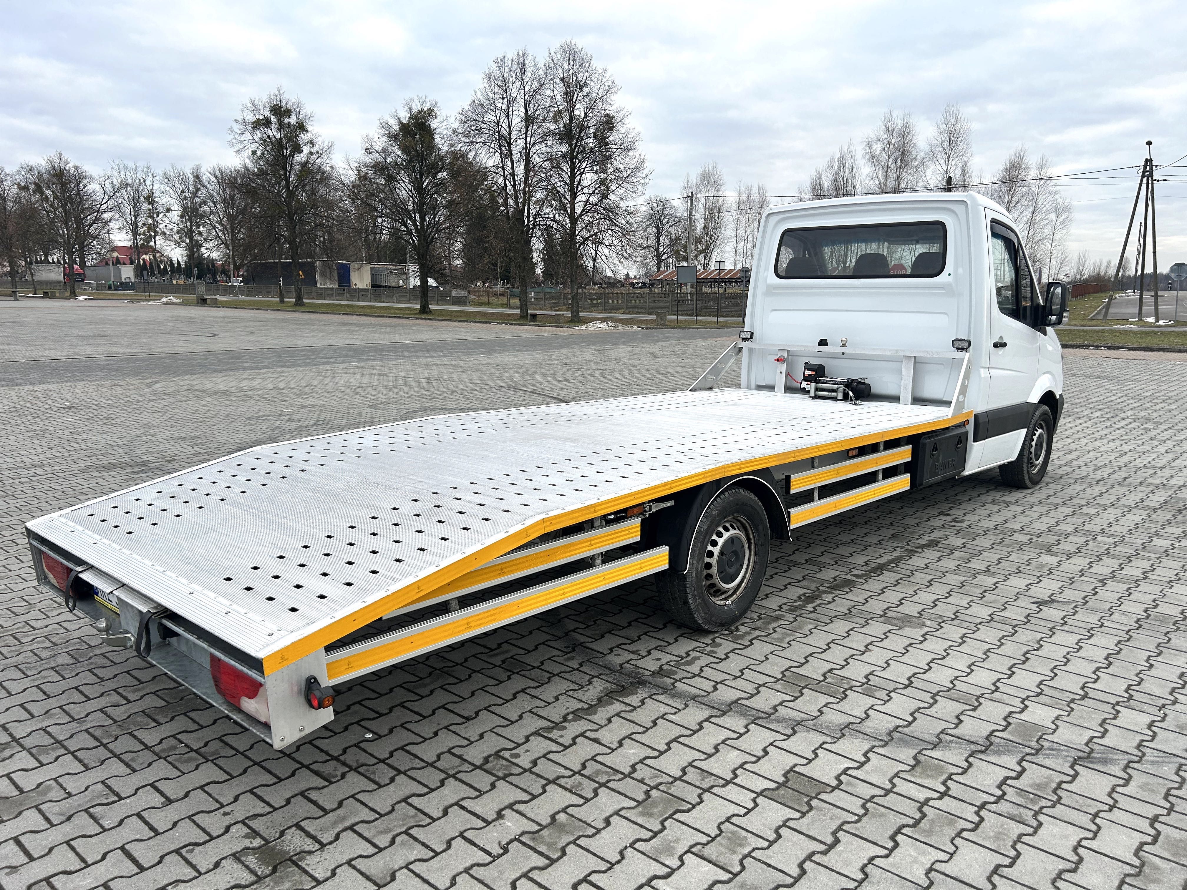 WYNAJEM Wypożyczenie AUTOLAWETY Lawety Mercedes Sprinter 906 2.2 CDI