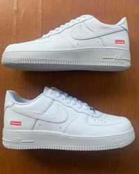 Nike Air Force 1 Low Supreme White 43