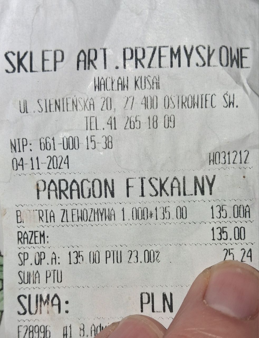 Kran zlewozmywakowy